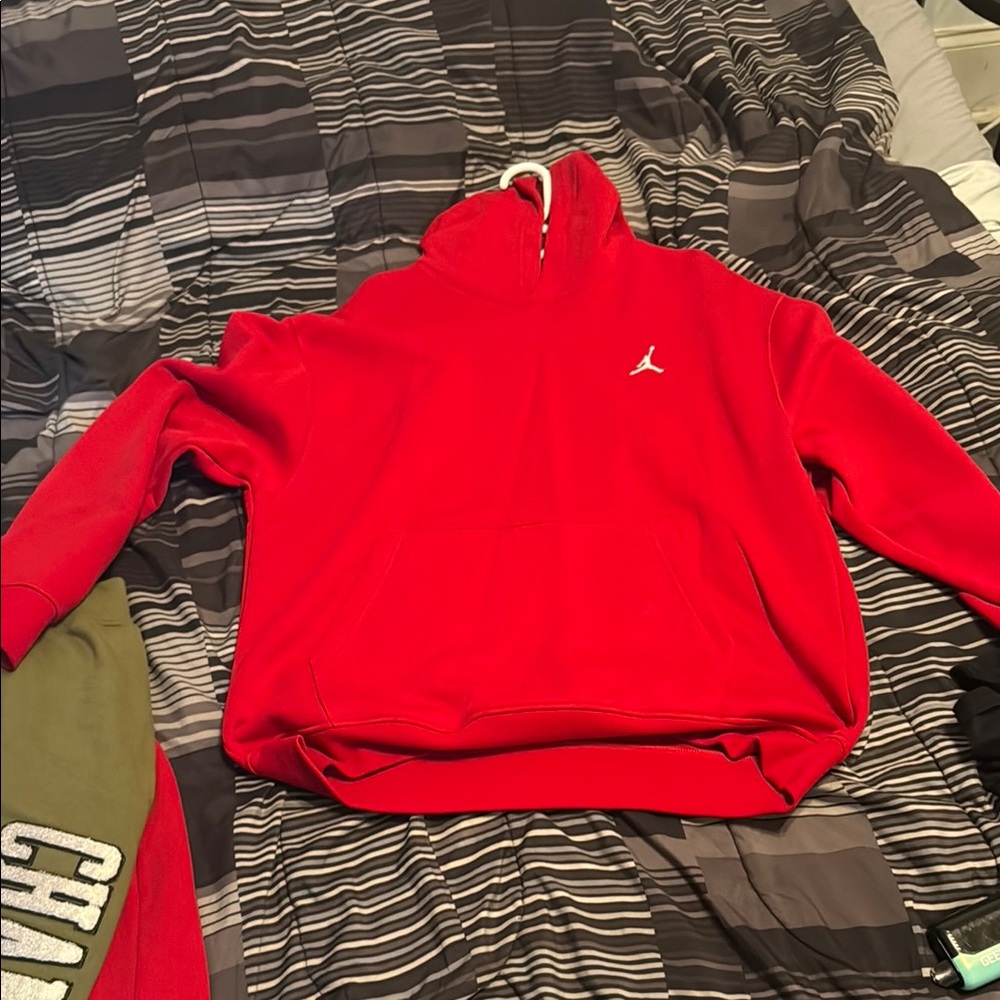 Jordan Classic Red Pullover Hoodie